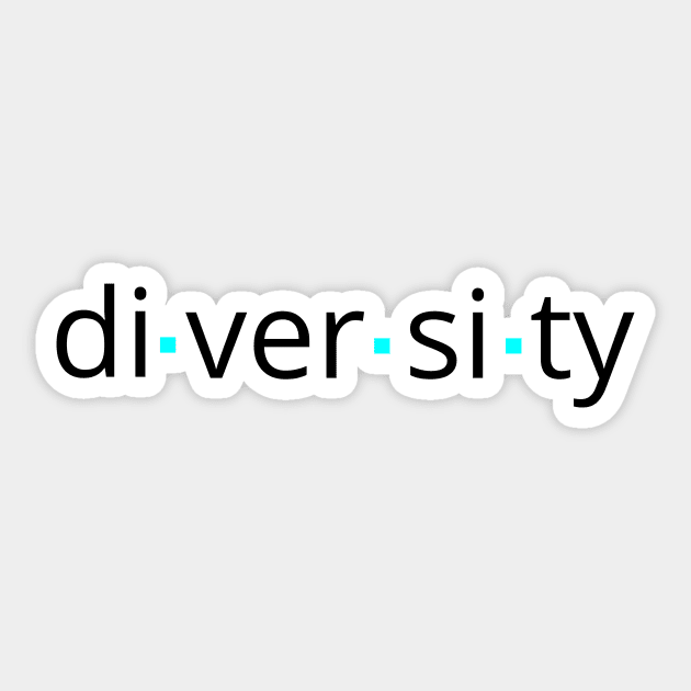 Diversity Sticker by digitaldoodlers